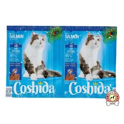 تشویقی گربه 5 عددی ماهی سالمون Coshida