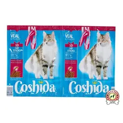 تشویقی گربه 5 عددی گوشت و ماکیان Coshida
