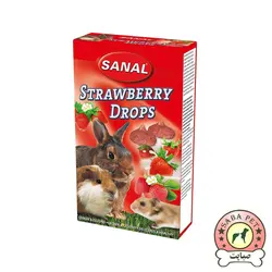 قرص مولتی ویتامین جوندگان با طعم توت فرنگی 45گرم SANAL