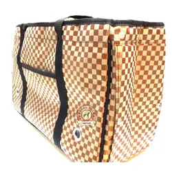 کیف حمل طرح دار بزرگ سگ و گربه L.D