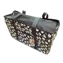 کیف حمل طرح دار بزرگ سگ و گربه L.D