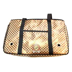 کیف حمل طرح دار بزرگ سگ و گربه L.D