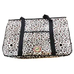 کیف حمل طرح دار بزرگ سگ و گربه L.D