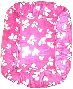 جای خواب سگ و گربه بزرگ صورتی