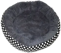 جای خواب سگ و گربه کوچک مشکی