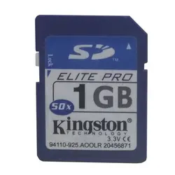 کارت حافظه SDمدل Elite-PRO ظرفیت 1 گیگابایت کینگستون