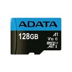 کارت حافظه microSDXC  مدل Premier V10 A1 ظرفیت 128 گیگابایت ای دیتا