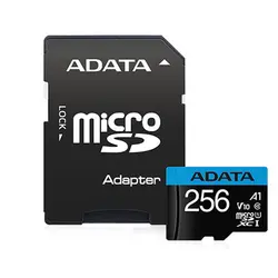 کارت حافظه‌ microSDXC  مدل premier ظرفیت 256 گیگابایت ای دیتا