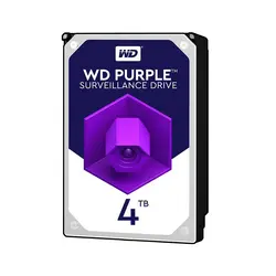 قیمت و خرید هارد دیسک اینترنال وسترن دیجیتال مدل Purple WD40PURZ ظرفیت 4 ترابایت