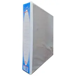 زونکن سفید کاوردار 7.5 سانتی متر A4 کوشا