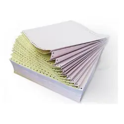 کاغذ کاربن لس وسط پرفراژ 80 ستونی پنج نسخه دیبا