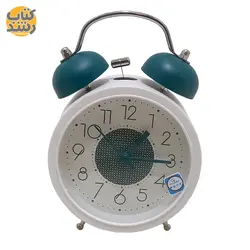 ساعت رومیزی زنگ دار طرح تک رنگ کلاسیک سایز کوچک