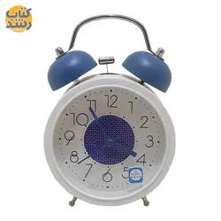 ساعت رومیزی زنگ دار طرح تک رنگ کلاسیک سایز کوچک