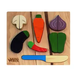 پازل چوبی یامی Yummy (سبزیجات)