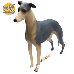 فیگور سگ تازی طوسی مک تویز (Mak Toys)