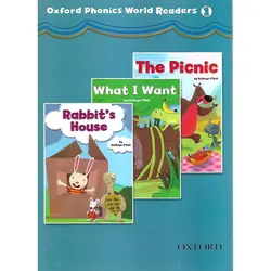 Oxford Phonics world Readers 1+CD آکسفورد فونیکس ورلد ریدر