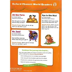 Oxford Phonics world Readers 2+CD آکسفورد فونیکس ورلد ریدر