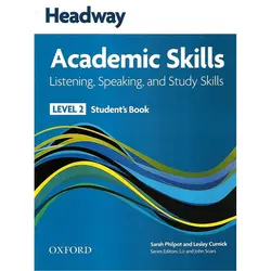 Headway Academic Skills Level 2 Listening، Speaking +CD