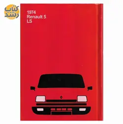 دفتر یادداشت 100 برگ دموت DEMOT سایز A5 طرح کلاسیک