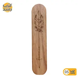 نشانگر چوبی کتاب (بوک مارک) نشانک NESHANAK طرح متنوع