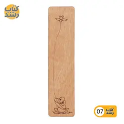 نشانگر چوبی کتاب (بوک مارک) نشانک NESHANAK طرح متنوع