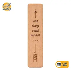نشانگر چوبی کتاب (بوک مارک) نشانک NESHANAK طرح متنوع