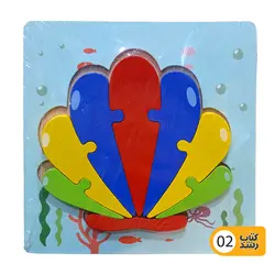 پازل چوبی طرح متنوع