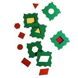 شابلون اشکال هندسی آریو