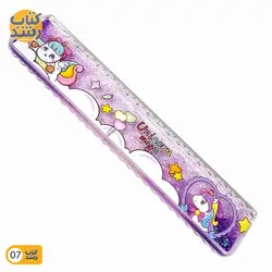 خط کش 20 سانتی متر فانتزی آکواریومی طرح متنوع