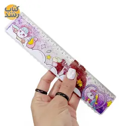 خط کش 20 سانتی متر فانتزی آکواریومی طرح متنوع