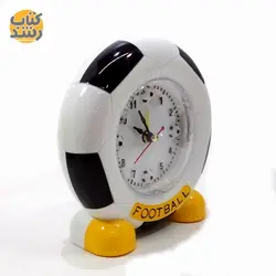 ساعت رومیزی زنگ دار فانتزی طرح توپ فوتبال