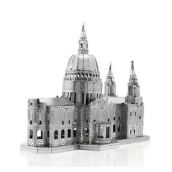 پازل فلزی 3 بعدی مدل ST Paul`s Cathedral (کلیسای جامع سنت پل)