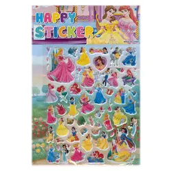 استیکر A4 دیزنی Happy Sticker طرح برجسته متنوع