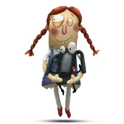 عروسک دست ساز سوفیا کله سوسیسی