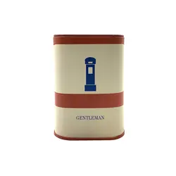 قلک فلزی استوانه طرح لندن Gentleman From London