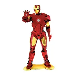 پازل فلزی 3 بعدی مدل Color Iron Man