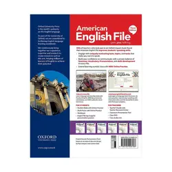American English File 1 (3rd) SB+WB+DVD انگلیش فایل قطع رحلی