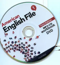 American English File 1 (3rd) SB+WB+DVD انگلیش فایل قطع رحلی