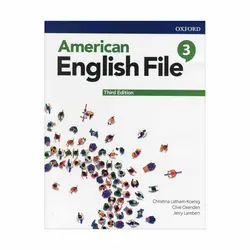 American English File 3 (3rd) SB+WB+DVD انگلیش فایل قطع رحلی