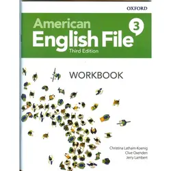 American English File 3 (3rd) SB+WB+DVD انگلیش فایل قطع رحلی