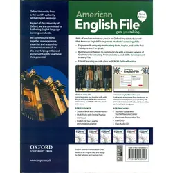 American English File 3 (3rd) SB+WB+DVD انگلیش فایل قطع رحلی
