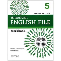 American English File 5 (2nd) SB+WB+2CD+DVD انگلیش فایل قطع رحلی