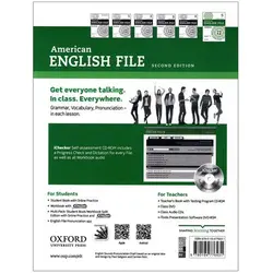 American English File 5 (2nd) SB+WB+2CD+DVD انگلیش فایل قطع رحلی