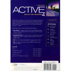 ACTIVE Skills for Reading 4 (3rd)+CD اکتیو ریدینگ