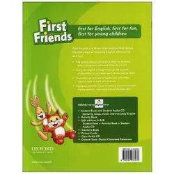 American First Friends 1 In One Volume (SB+WB+DVD) فرست فرندز قطع رحلی