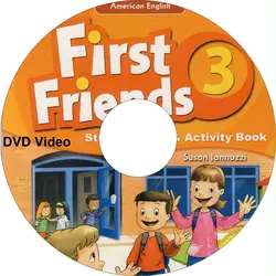 American First Friends 3 In One Volume (SB+WB+CD) فرست فرندز قطع رحلی