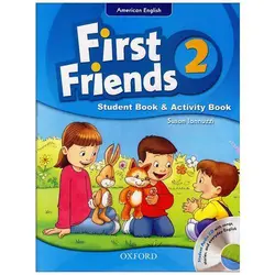 American First Friends 2 In One Volume (SB+WB+CD) فرست فرندز قطع رحلی