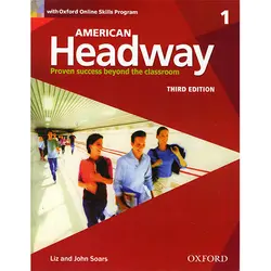 American Headway 1 (3rd) SB+WB+CD  امریکن هدوی 1