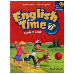 English Time 2 (2nd) SB+WB+CD  انگلیش تایم 2