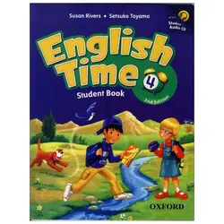 English Time 4 (2nd) SB+WB+CD  انگلیش تایم 4